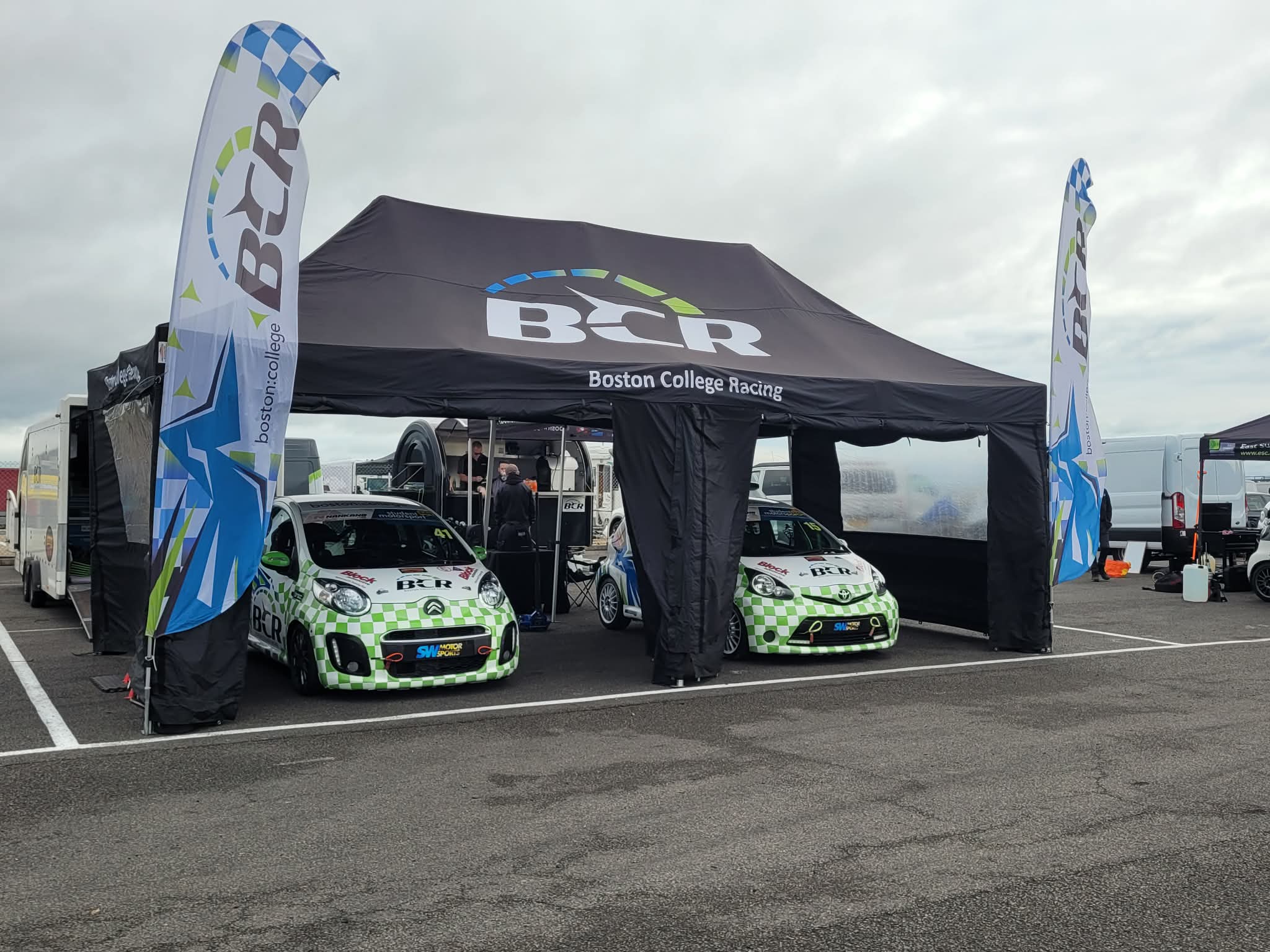 BCR arrive at Silverstone for Round 3 of 2026 - BostonPlates Autocare Centre