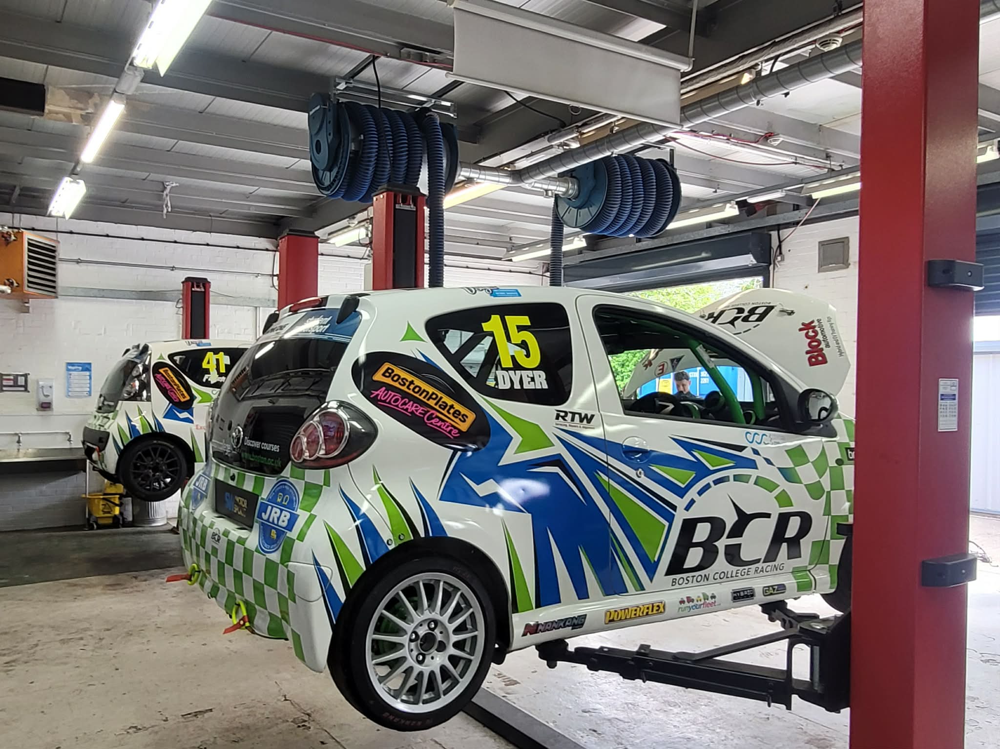 Team BCR Sponsored by BostonPlates Prepare for round 2 at Snetterton