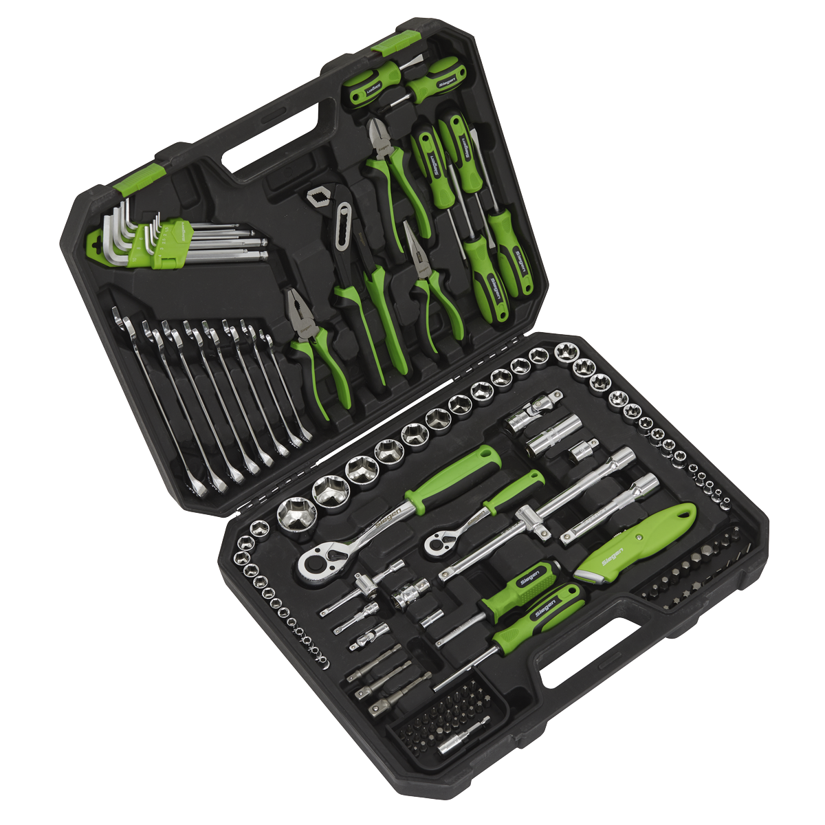 Siegen Mechanic's Tool Kit 135pc S01214 - BostonPlates Autocare Centre