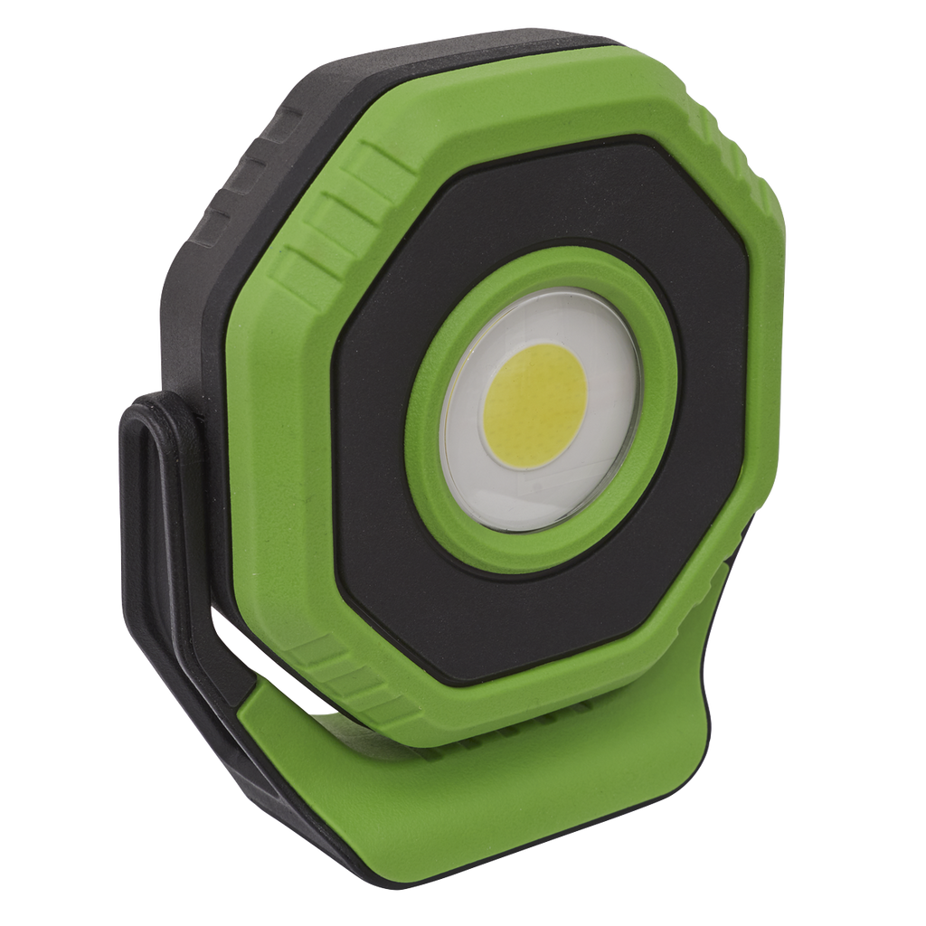Rechargeable 360° Pocket Floodlight with Magnet 7W COB LED - Green LED700P - BostonPlates Autocare Centre