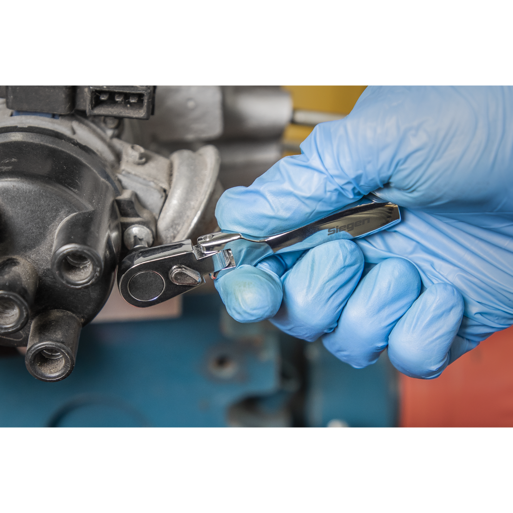 Siegen Micro Flexi-Head Ratchet Bit Driver 1/4"Hex S01253 - BostonPlates Autocare Centre