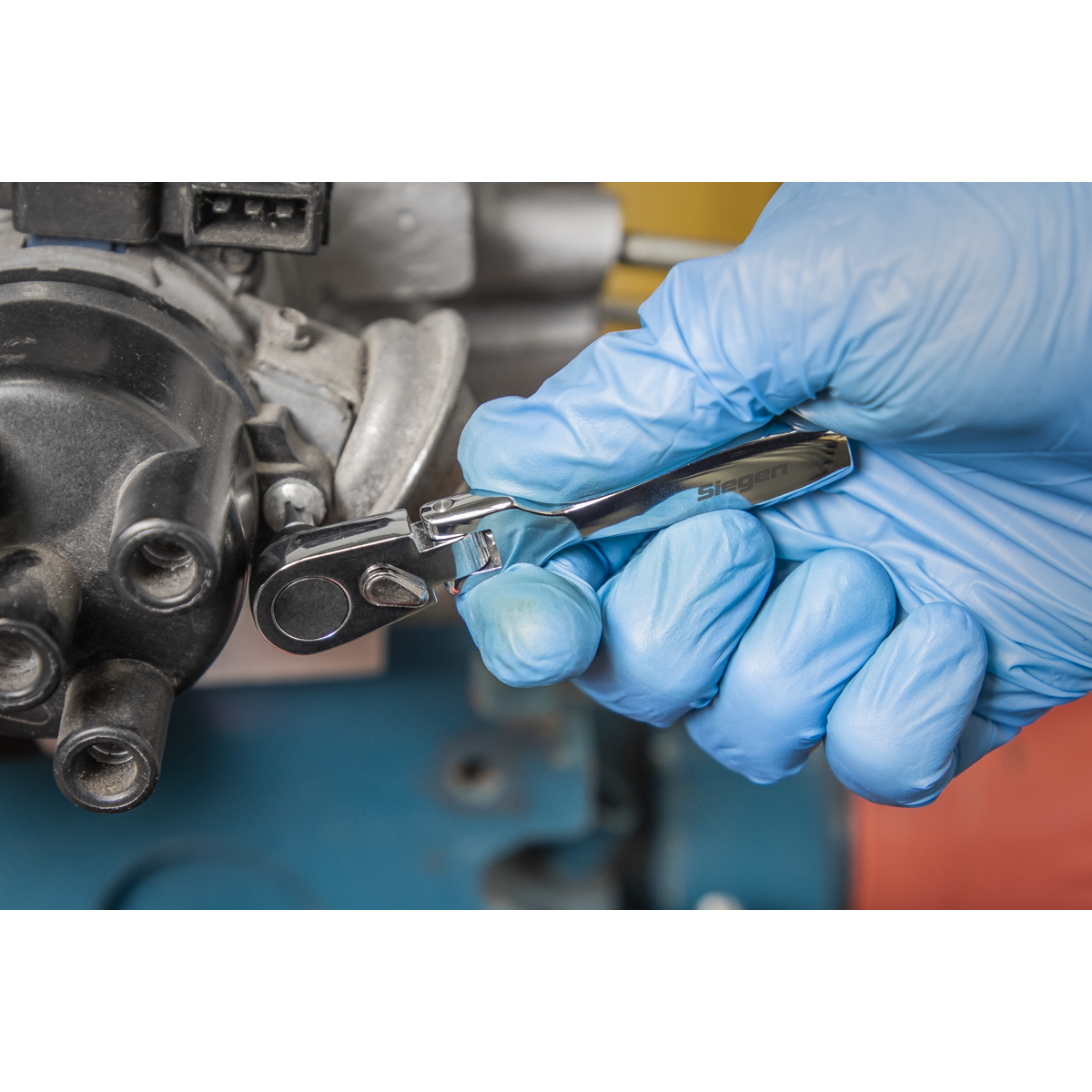 Siegen Micro Flexi-Head Ratchet Bit Driver 1/4"Hex S01253 - BostonPlates Autocare Centre