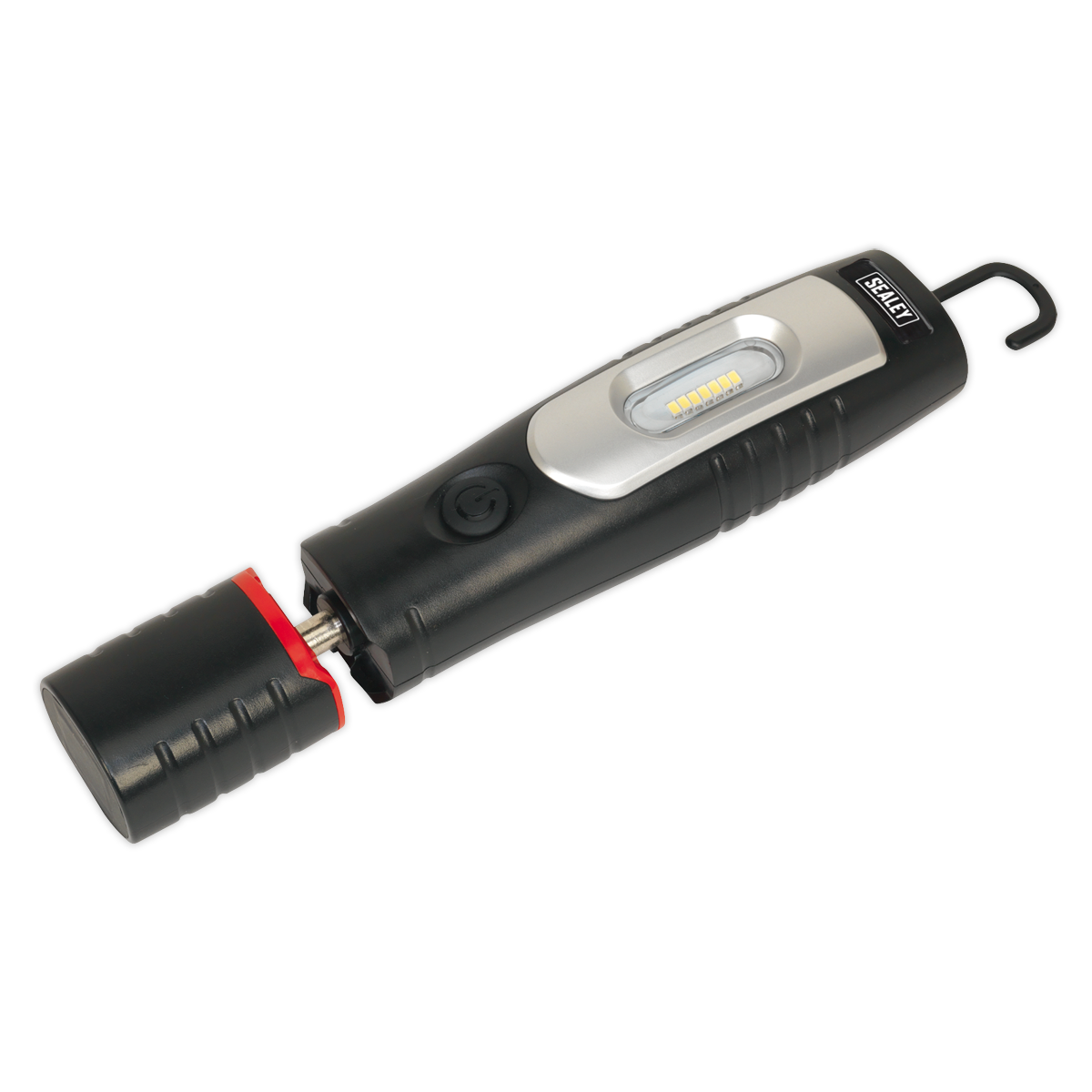 Sealey Rechargeable 360° Inspection Light 4W & 3W SMD LED - Black LED3602 - BostonPlates Autocare Centre