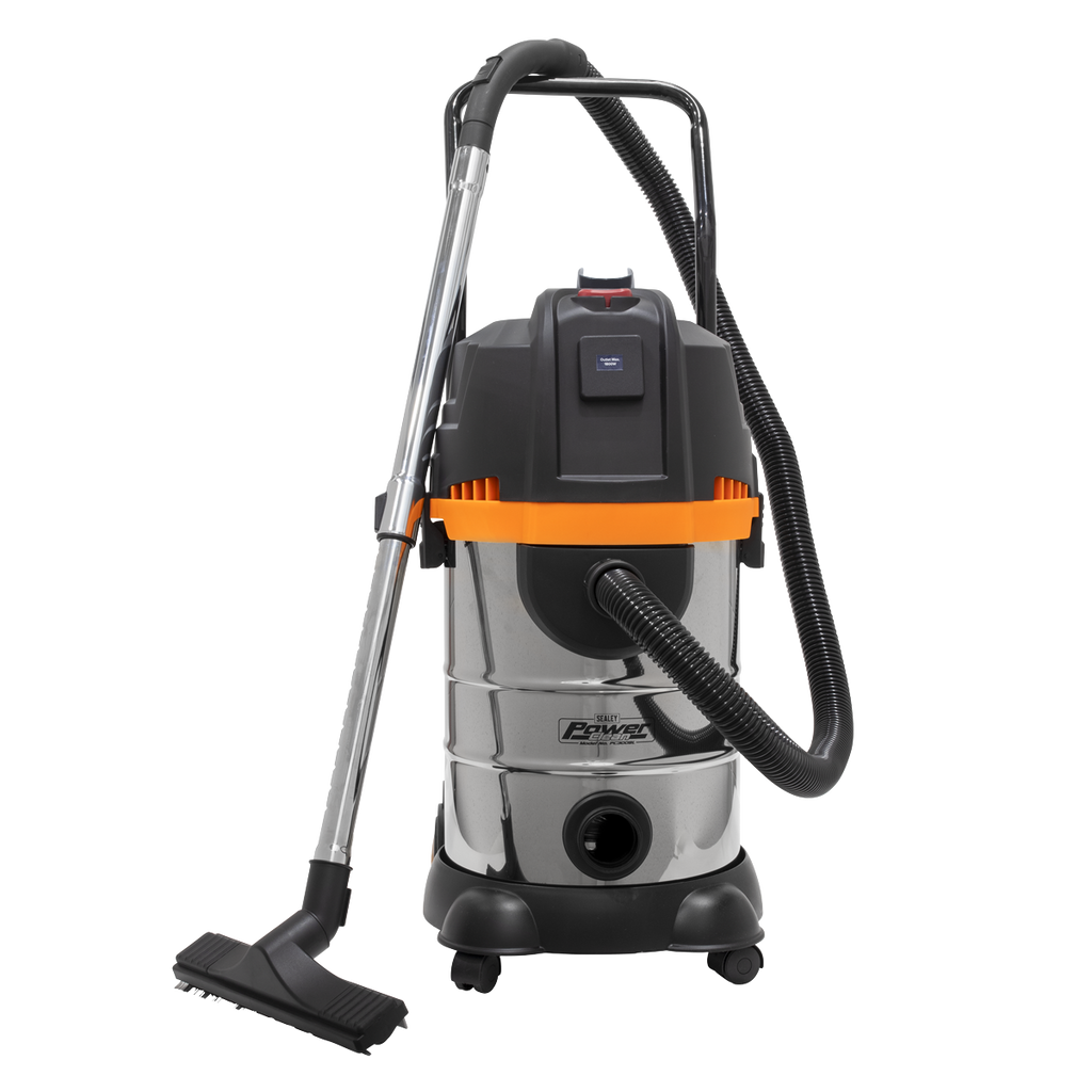 30L Industrial Cyclone Vacuum Cleaner Wet & Dry 1200W/230V PC300BL - BostonPlates Autocare Centre
