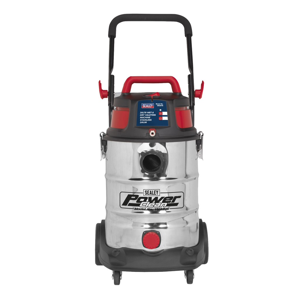 Wet & Dry Valet Machine Stainless Drum 30L VMA915 - BostonPlates Autocare Centre