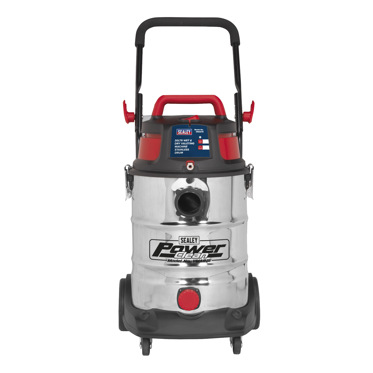 Wet & Dry Valet Machine Stainless Drum 30L VMA915 - BostonPlates Autocare Centre