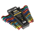 Siegen Multi-Coloured Combination Ratchet Spanner Set 12pc S01075 - BostonPlates Autocare Centre