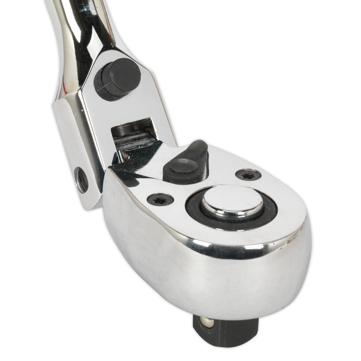 Sealey Premier Extra-Long Flexi-Head Ratchet Wrench 3/8"Sq Drive 455mm AK6697 - BostonPlates Autocare Centre