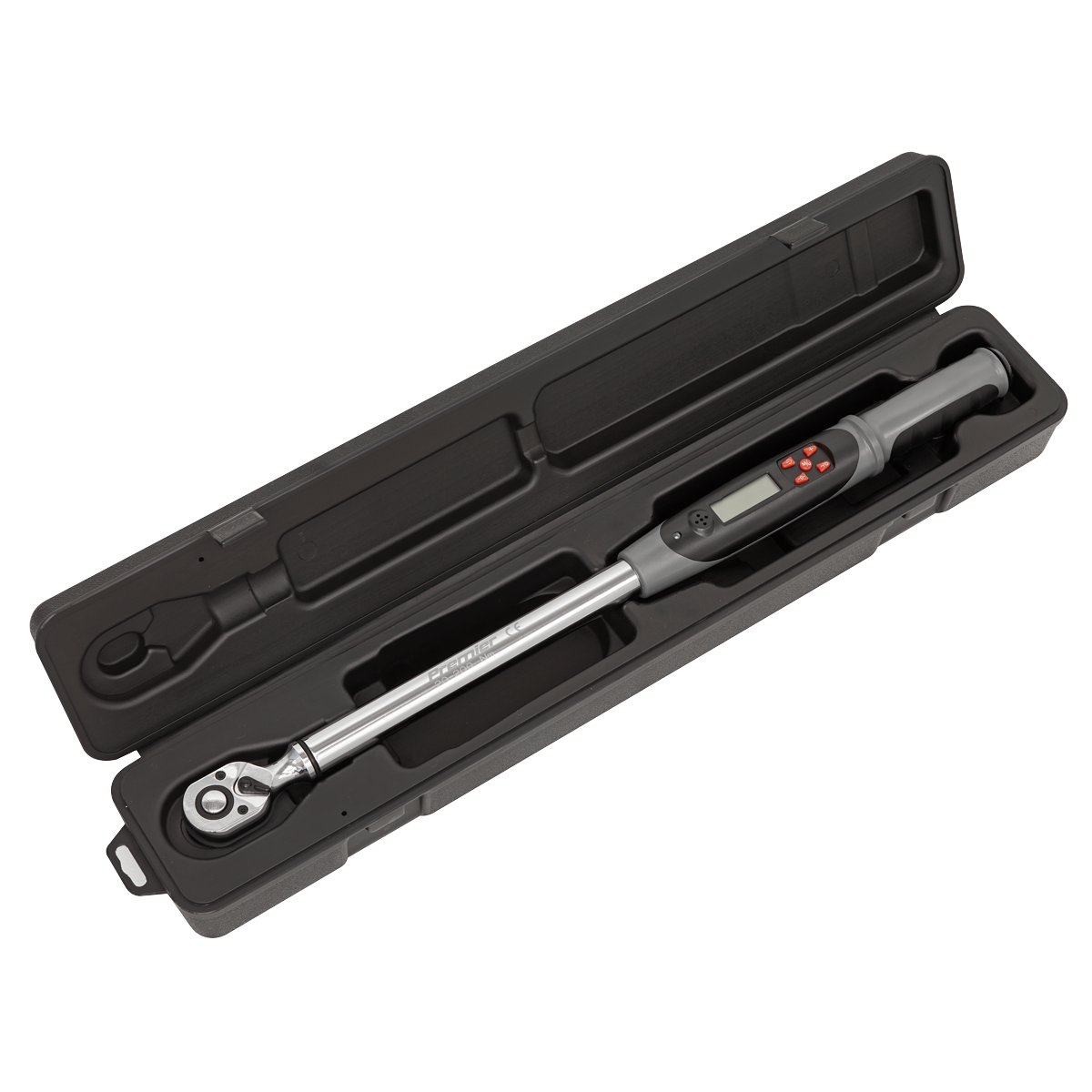 Sealey Premier Digital Torque Wrench with Angle Function 1/2"Sq Drive 20-200Nm STW306 - BostonPlates Autocare Centre