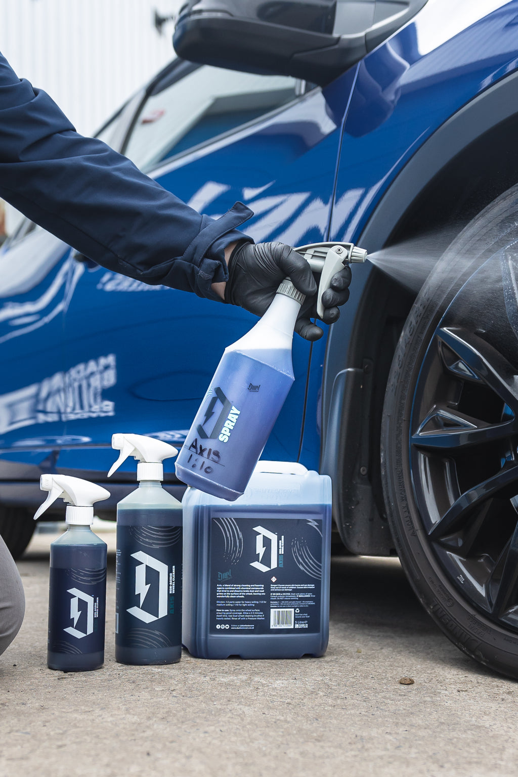 Duel Axis Acid Free Wheel Cleaner - BostonPlates Autocare Centre