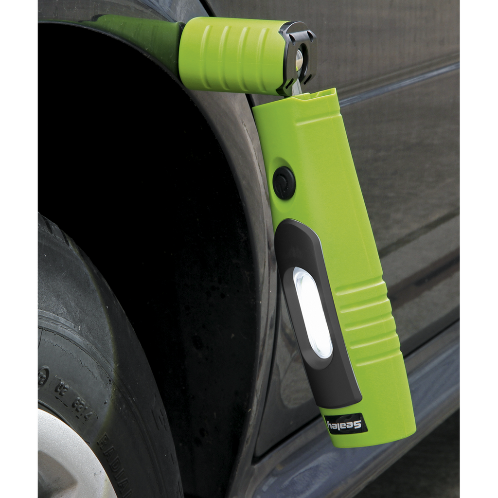 Sealey Rechargeable 360° Inspection Light 4W & 3W SMD LED - Yellow LED3602Y - BostonPlates Autocare Centre