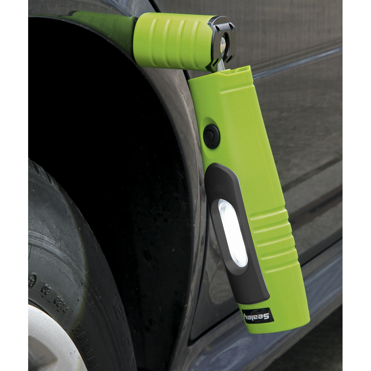 Sealey Rechargeable 360° Inspection Light 4W & 3W SMD LED - Yellow LED3602Y - BostonPlates Autocare Centre