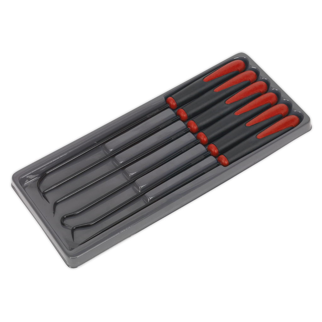 Sealey Extra-Long Pick & Hook Set 6pc AK5215 - BostonPlates Autocare Centre