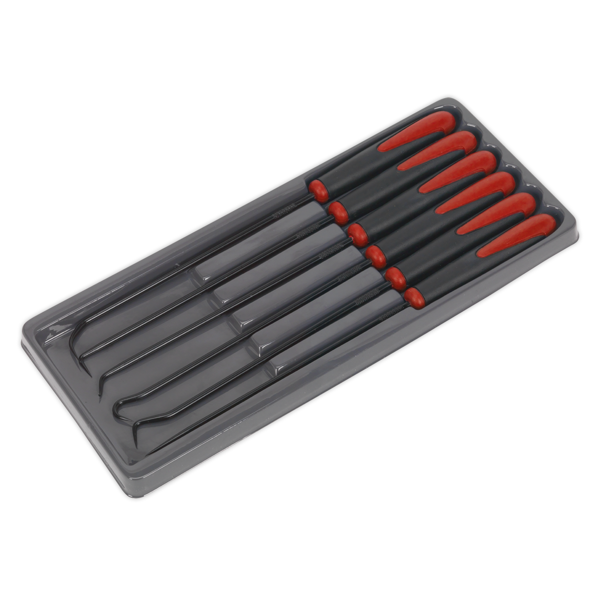 Sealey Extra-Long Pick & Hook Set 6pc AK5215 - BostonPlates Autocare Centre