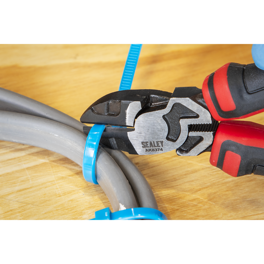 Sealey Premier High Leverage Side Cutters 160mm AK8374 - BostonPlates Autocare Centre
