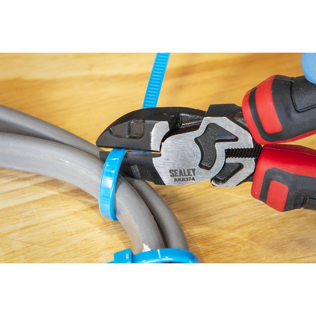 Sealey Premier High Leverage Side Cutters 160mm AK8374 - BostonPlates Autocare Centre