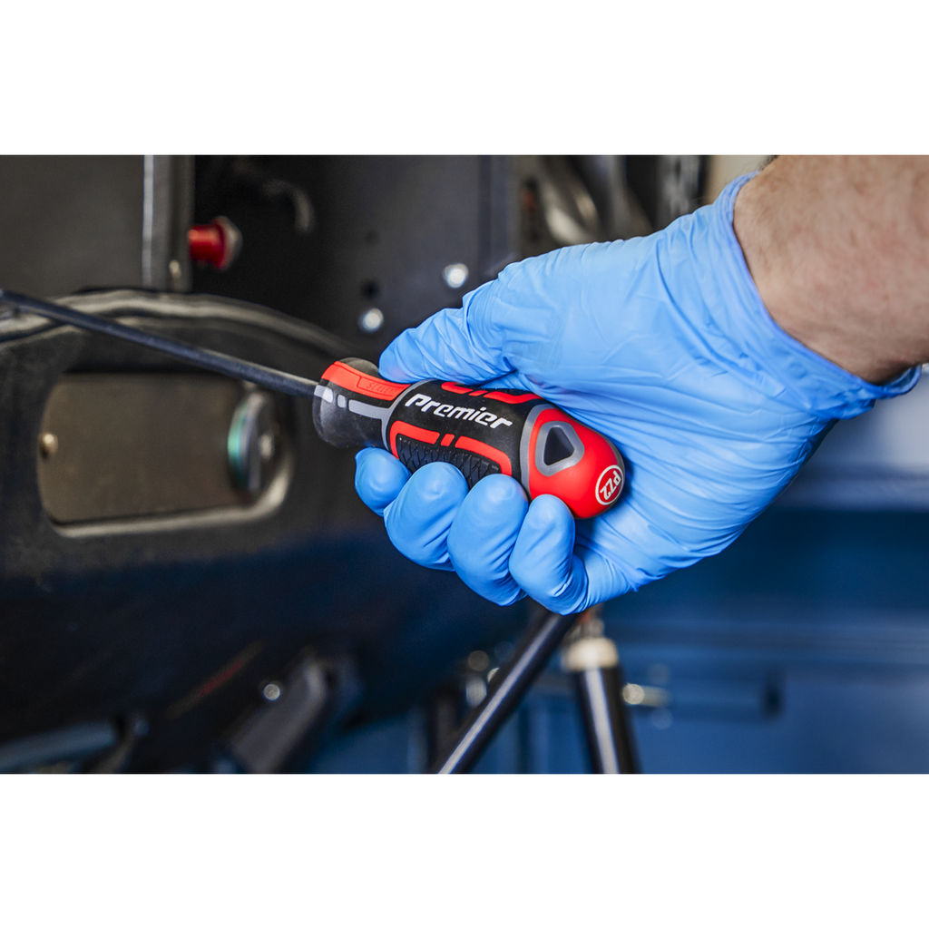Sealey Premier GripMAX® Extra-Long Screwdriver Set 3pc AK4372 - BostonPlates Autocare Centre