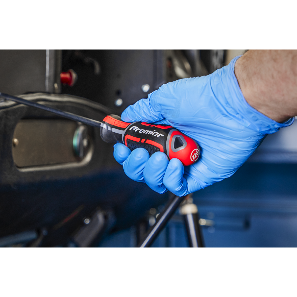 Sealey Premier GripMAX® Extra-Long Screwdriver Set 3pc AK4372 - BostonPlates Autocare Centre
