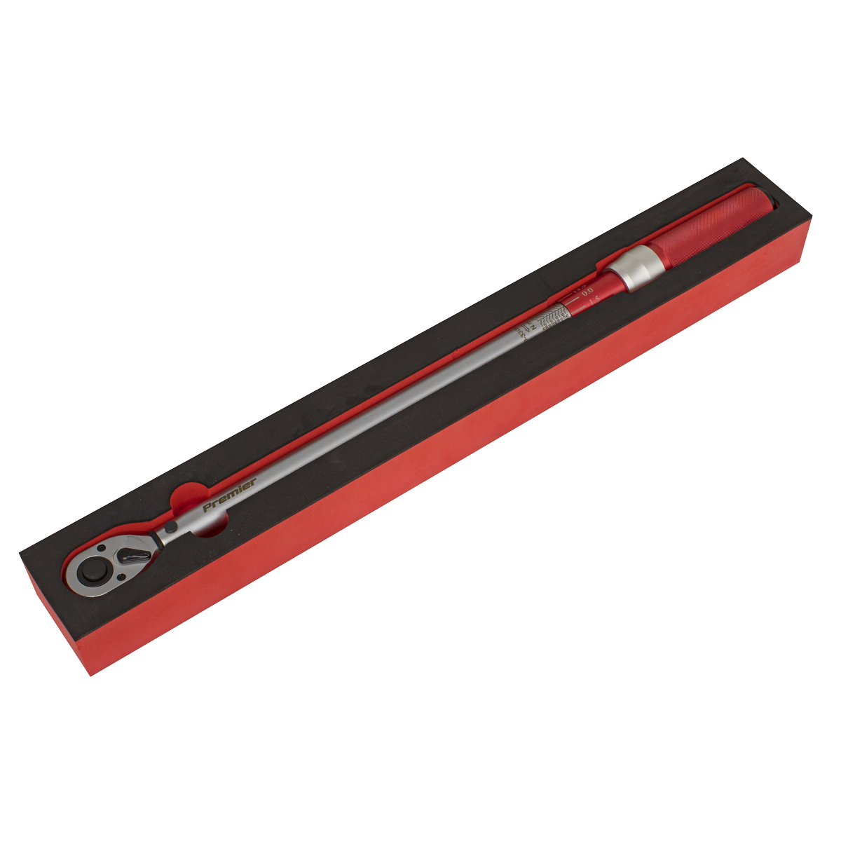 Sealey Premier Calibrated Micrometer Torque Wrench 1/2"Sq Drive 60-330Nm STW905 - BostonPlates Autocare Centre