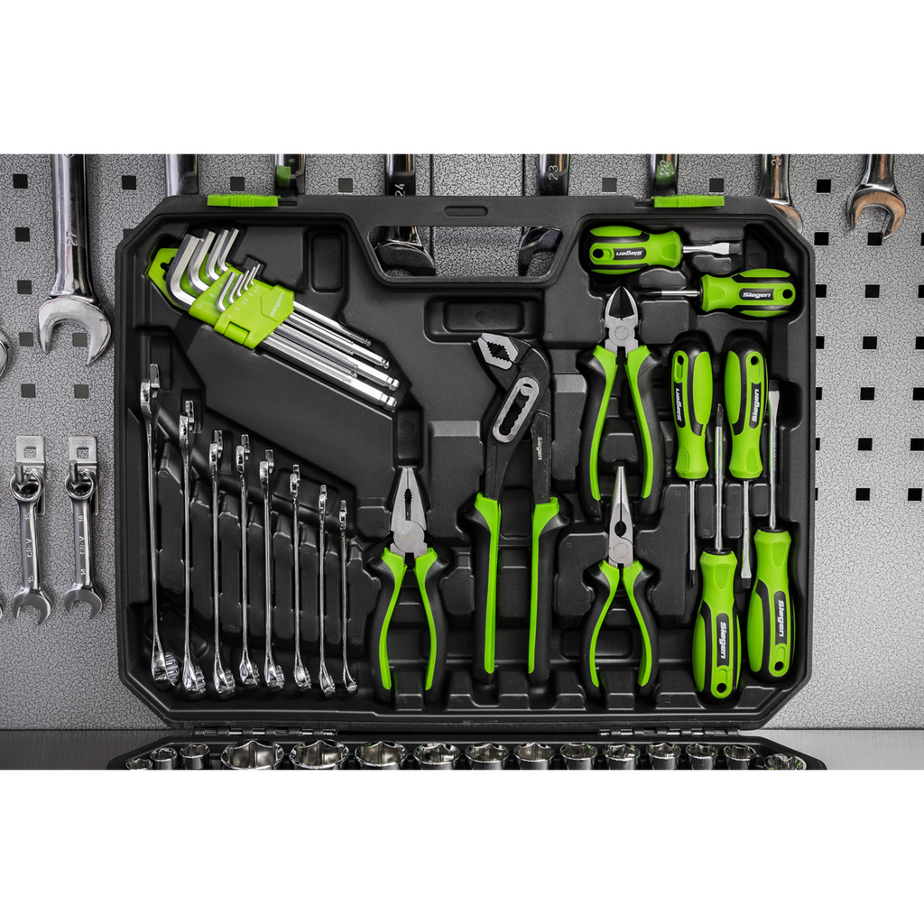 Siegen Mechanic's Tool Kit 135pc S01214 - BostonPlates Autocare Centre