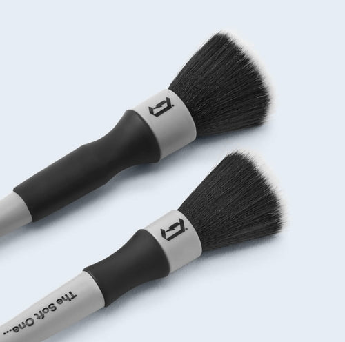 Duel Soft Detailing Brush 2 Pack - BostonPlates Autocare Centre