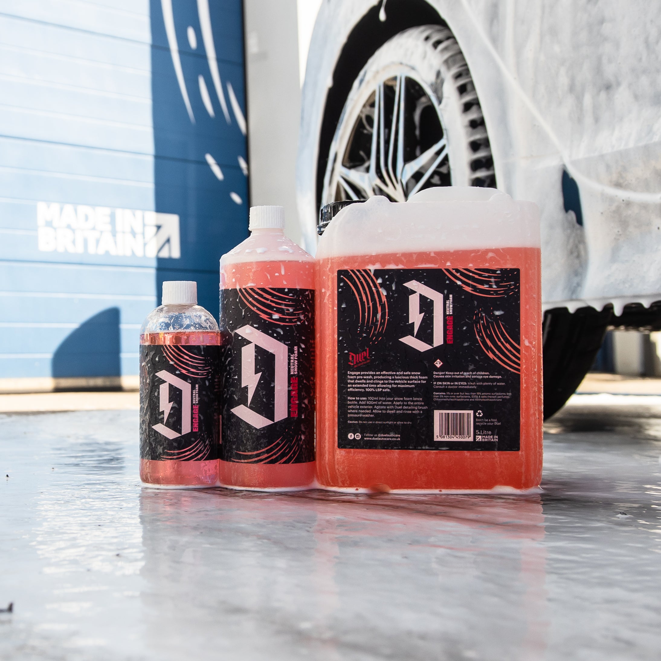 Duel Engage Neutral Snow Foam - BostonPlates Autocare Centre