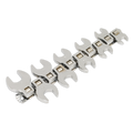 Siegen Crow's Foot Open-End Spanner Set 3/8"Sq Drive 10pc S0866 - BostonPlates Autocare Centre