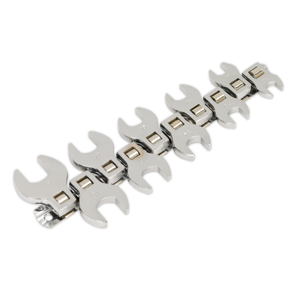 Siegen Crow's Foot Open-End Spanner Set 3/8"Sq Drive 10pc S0866 - BostonPlates Autocare Centre