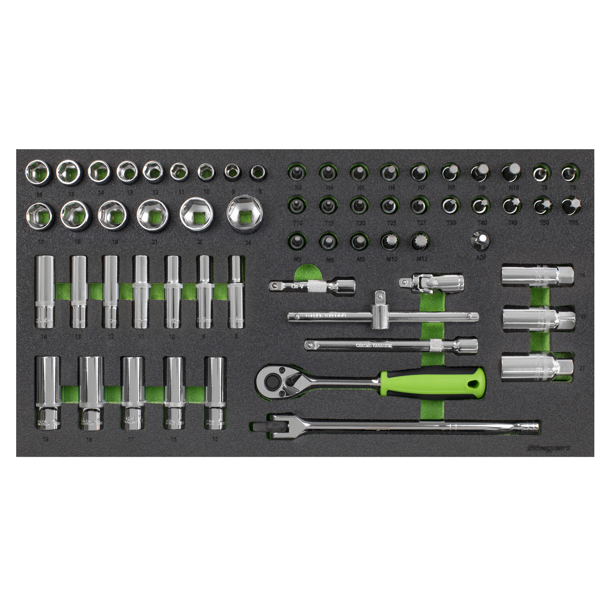 Tool Chest Combination 16 Drawer Ball-Bearing & 398pc Tool Kit AP35TBCOMBO - BostonPlates Autocare Centre