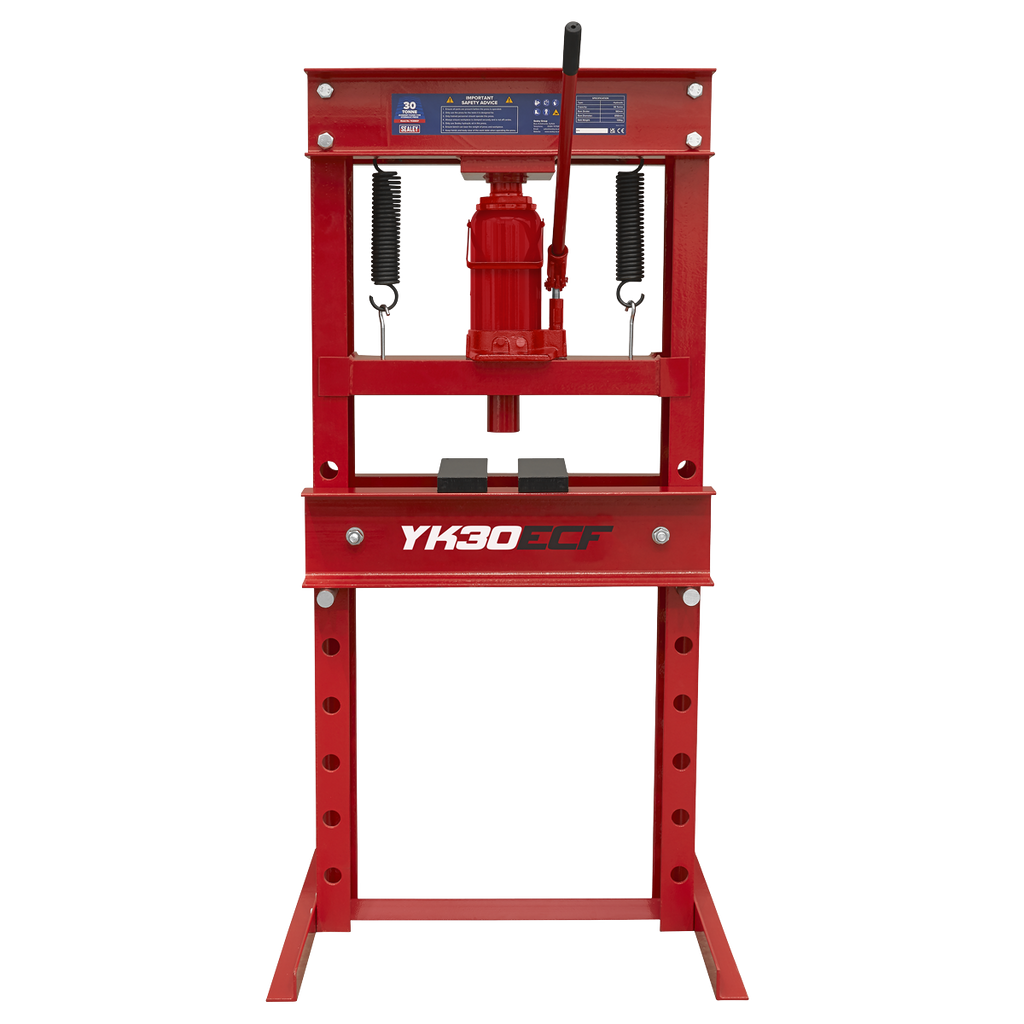 Hydraulic Floor Type Press 30 Tonne YK30ECF - BostonPlates Autocare Centre