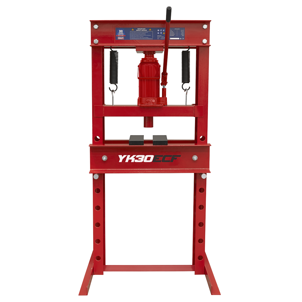 Hydraulic Floor Type Press 30 Tonne YK30ECF - BostonPlates Autocare Centre