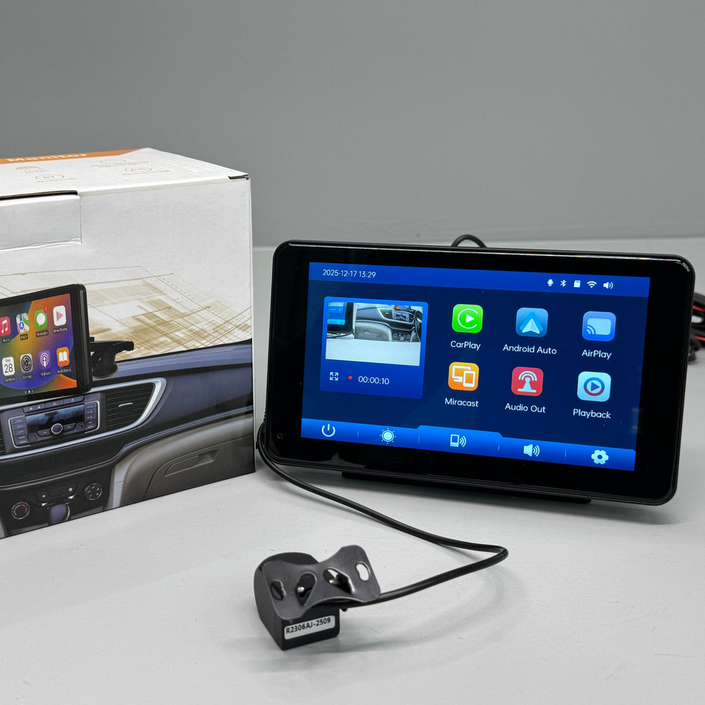 Wingman 7 Apple CarPlay Android Auto 7 Inch Touch Screen with Camera - BostonPlates Autocare Centre