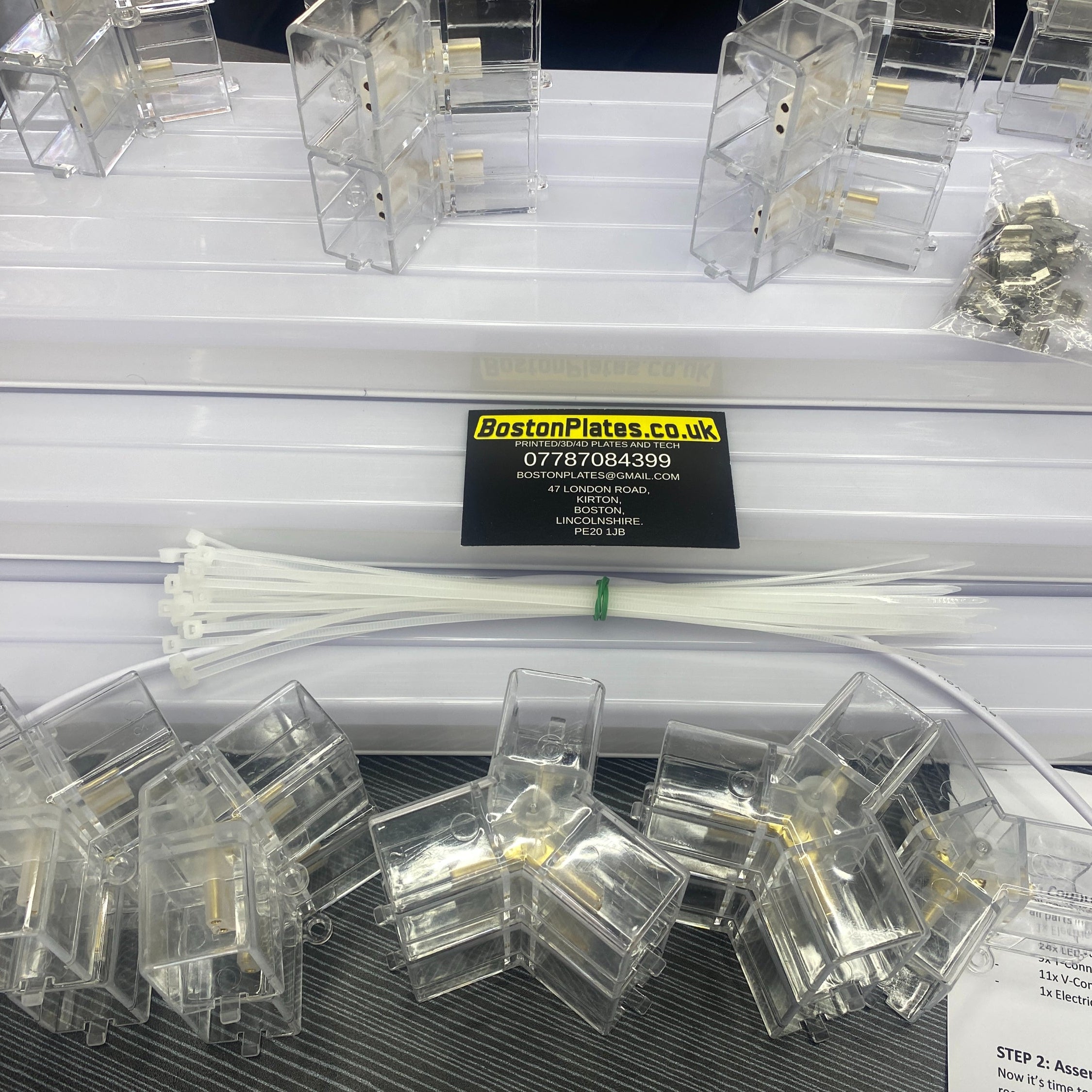HEXAGON LED LIGHT (1 HEX TO 14 HEX SET UPS) - BostonPlates Autocare Centre
