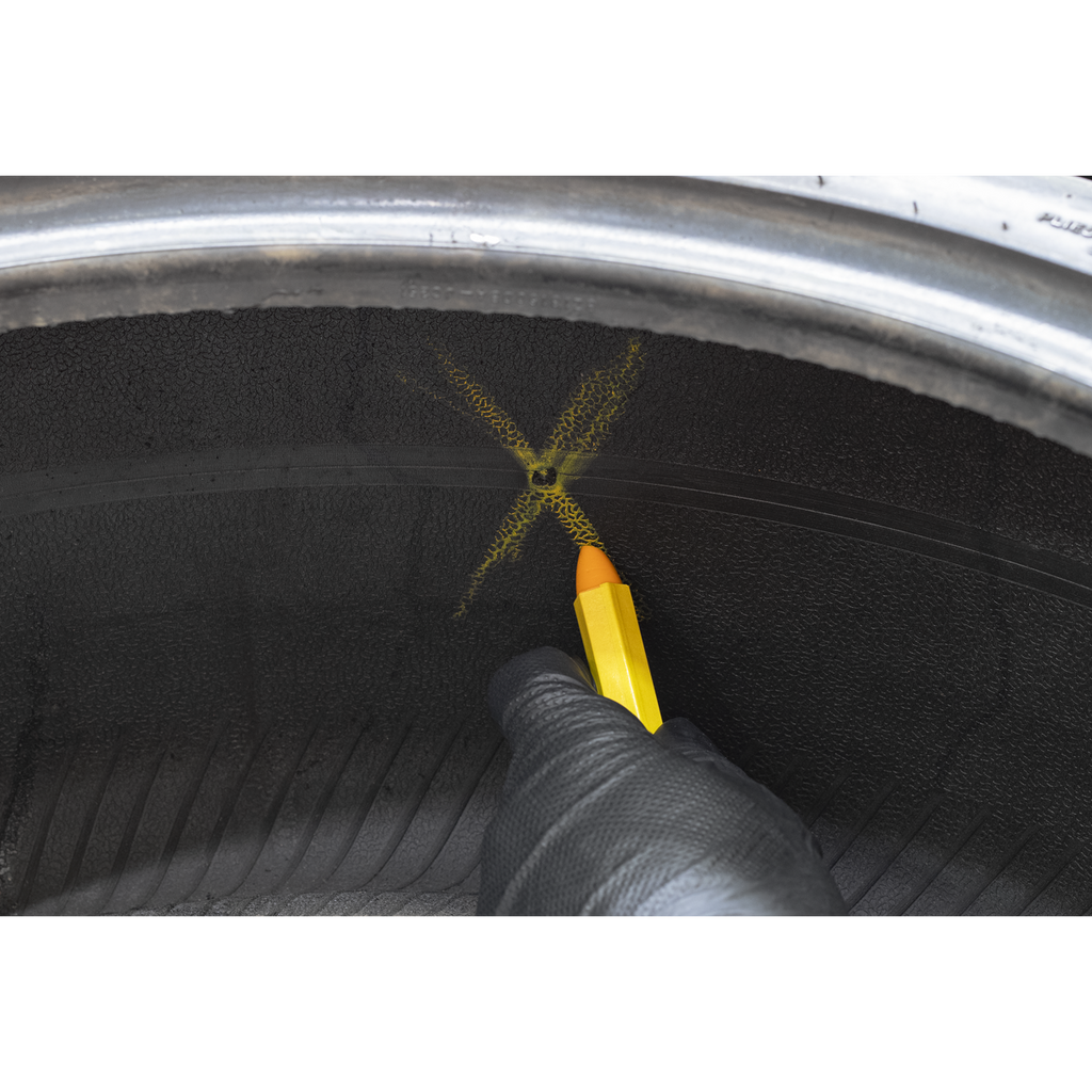 Sealey Tyre Marking Crayon, Yellow - Pack of 6 TST14 - BostonPlates Autocare Centre