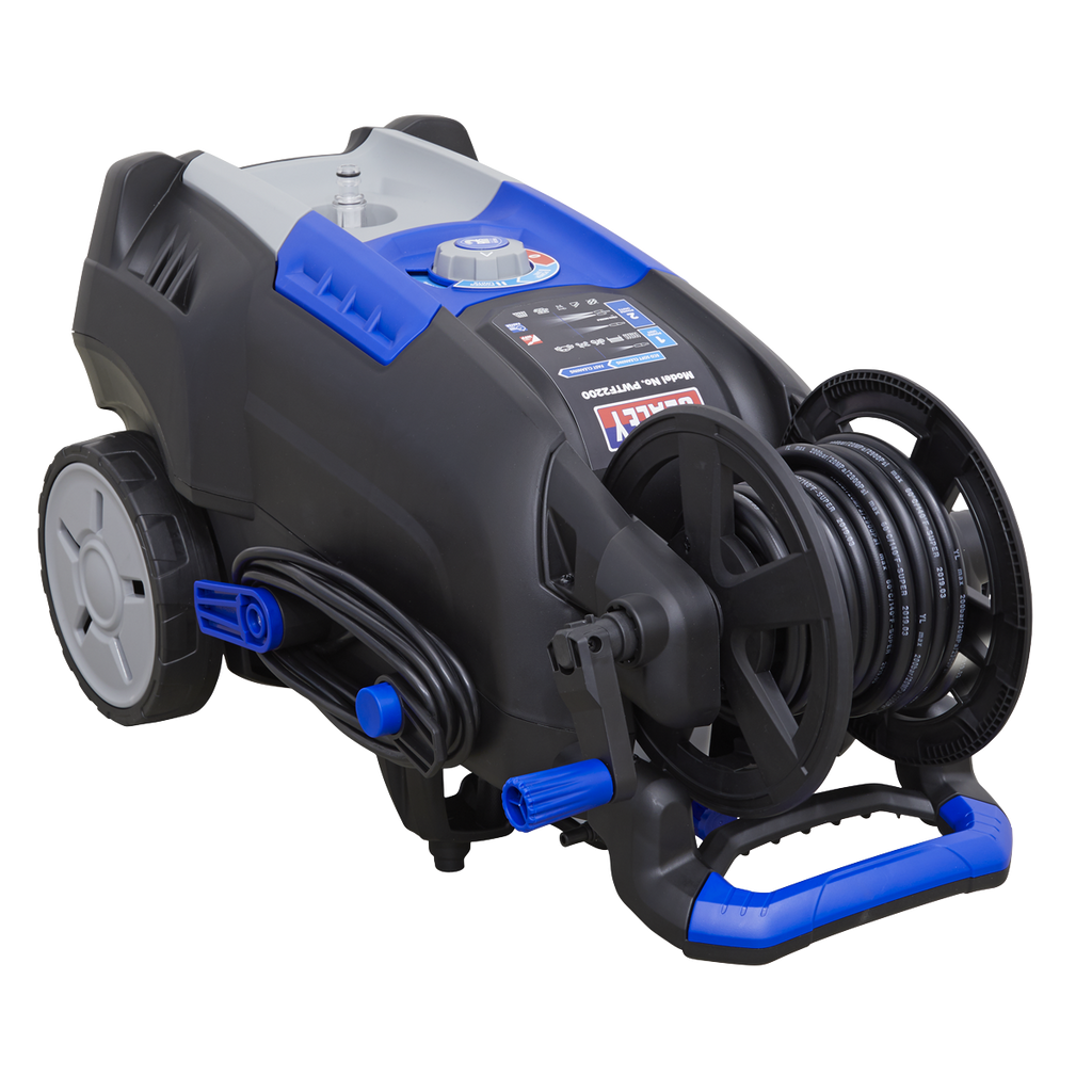 Twin Pump Pressure Washer with TSS & Rotablast® Nozzle 150bar 2500W/230V PWTF220 - BostonPlates Autocare Centre