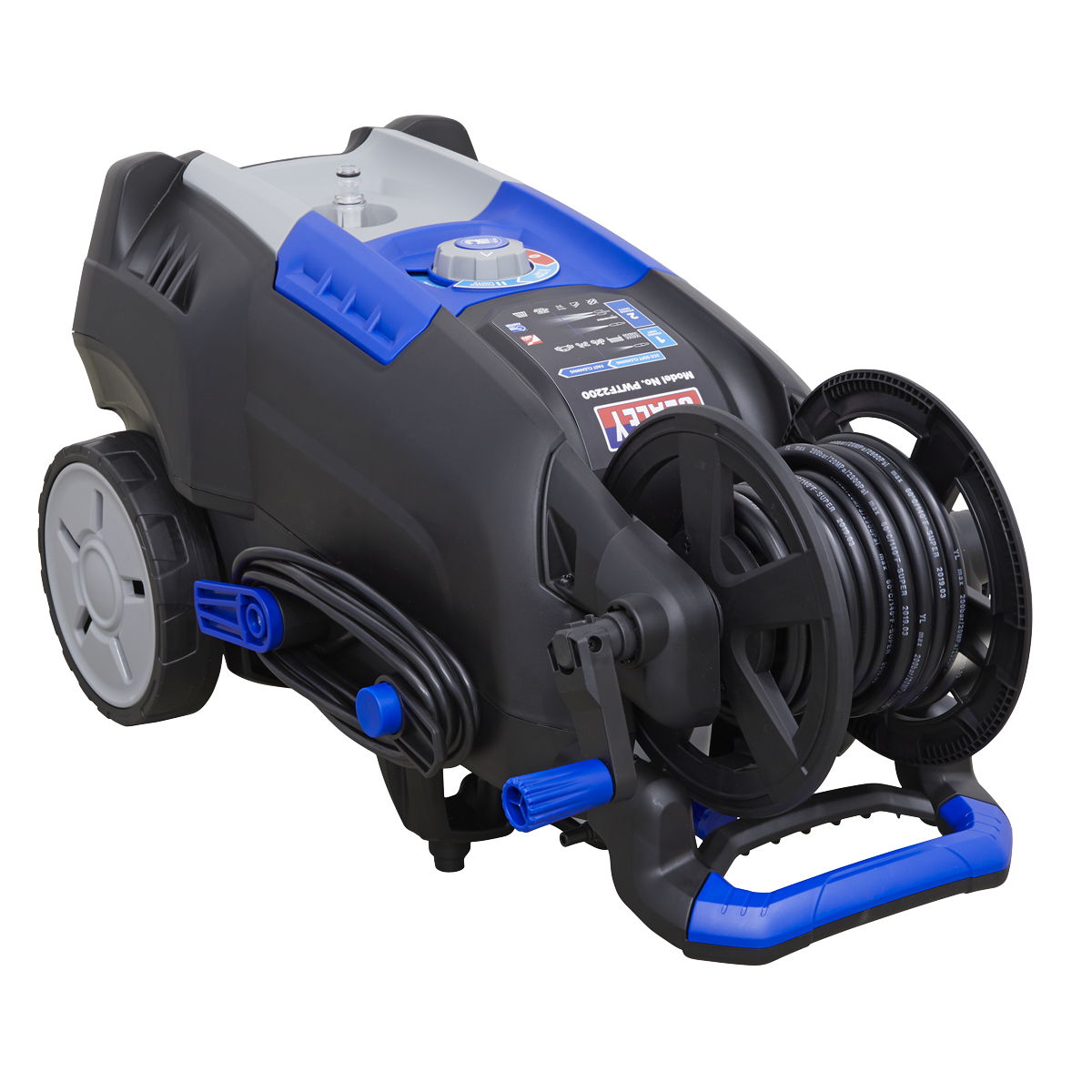 Twin Pump Pressure Washer with TSS & Rotablast® Nozzle 150bar 2500W/230V PWTF220 - BostonPlates Autocare Centre