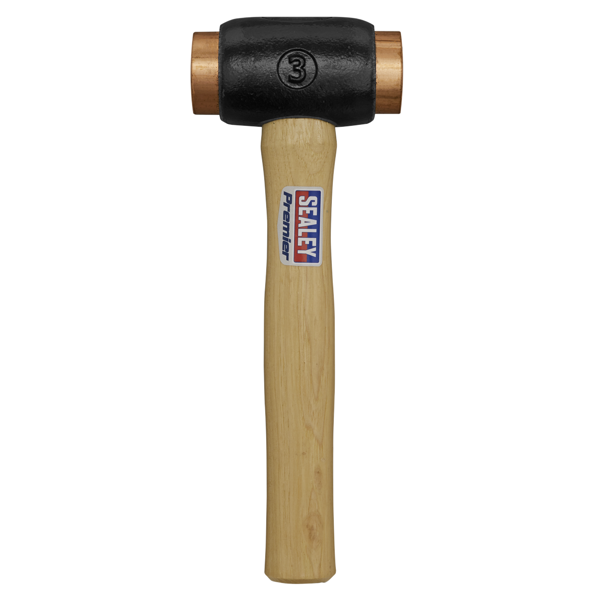 Sealey Premier Copper Faced Hammer with Hickory Shaft 4.3lb CFH04 - BostonPlates Autocare Centre