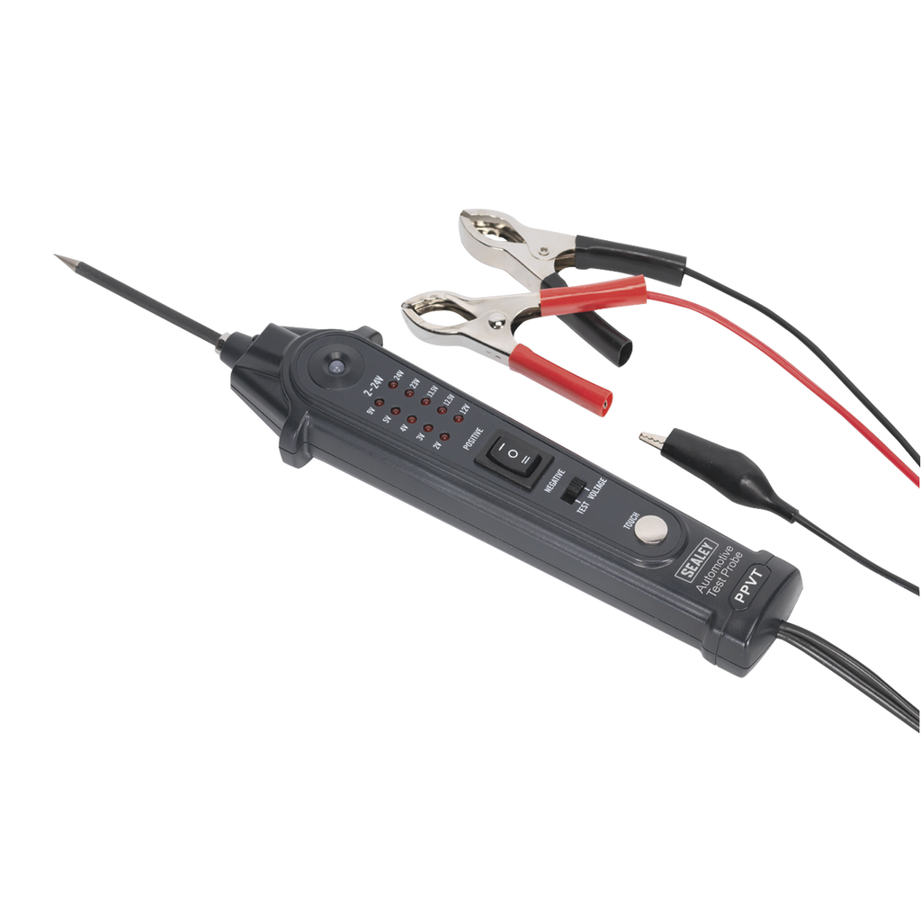 Sealey Automotive Test Probe 2-24V PPVT - BostonPlates Autocare Centre