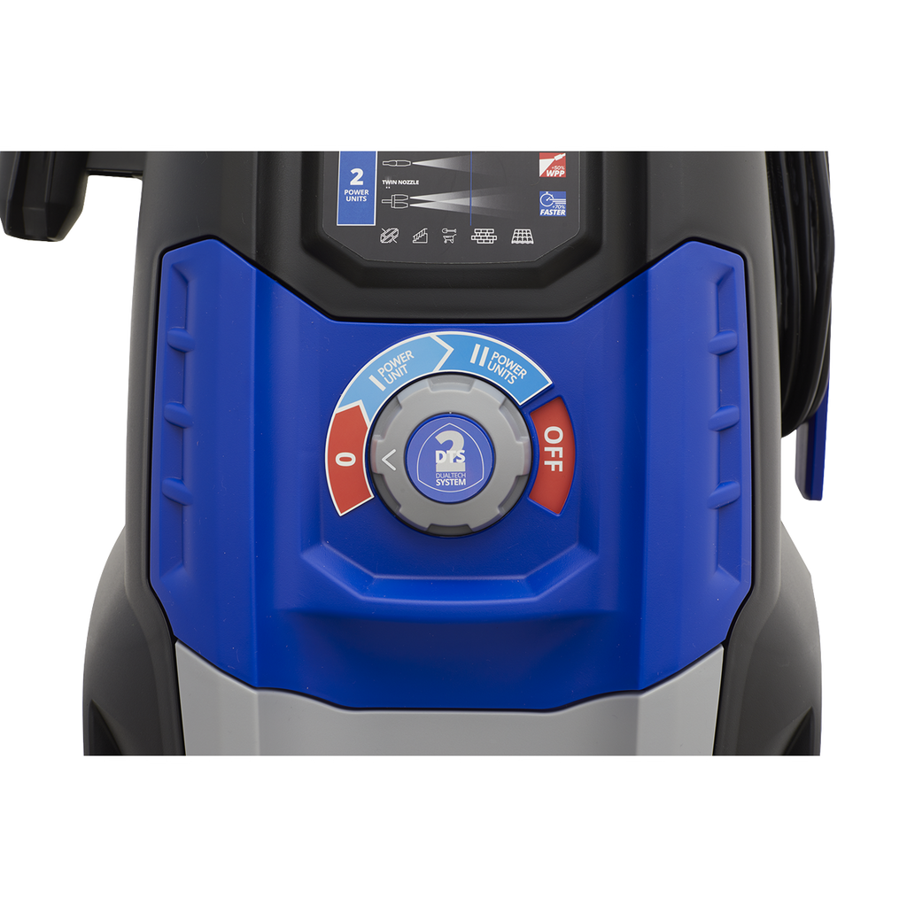 Twin Pump Pressure Washer with TSS & Rotablast® Nozzle 150bar 2500W/230V PWTF220 - BostonPlates Autocare Centre