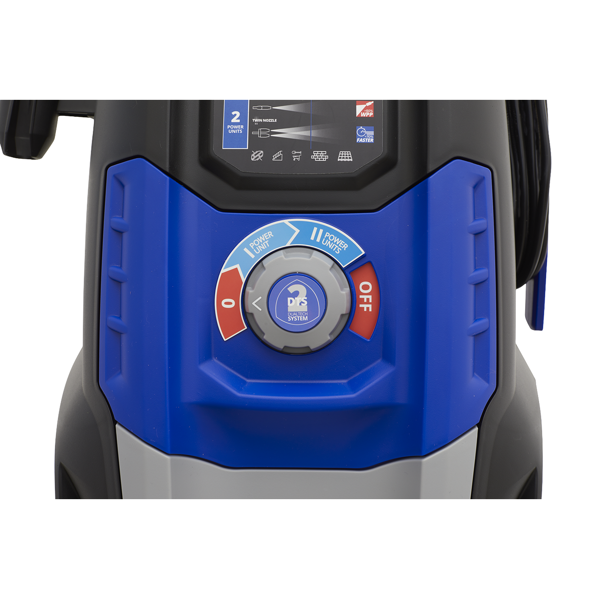 Twin Pump Pressure Washer with TSS & Rotablast® Nozzle 150bar 2500W/230V PWTF220 - BostonPlates Autocare Centre