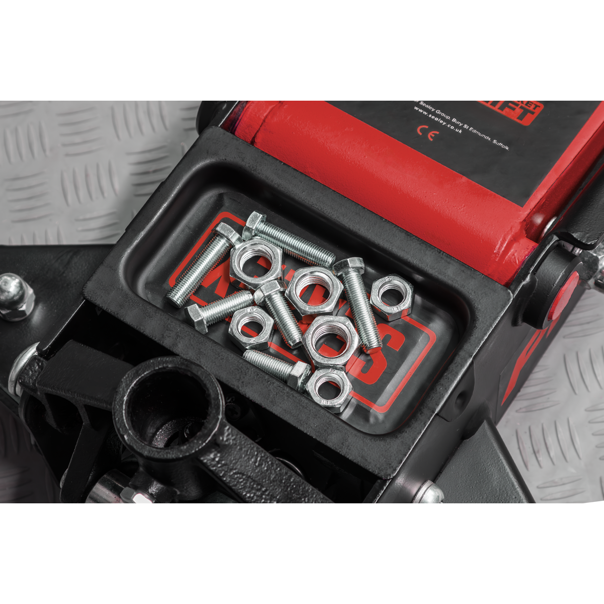 Sealey Premier Low Profile Trolley Jack with Rocket Lift 3 Tonne - Red 3040AR