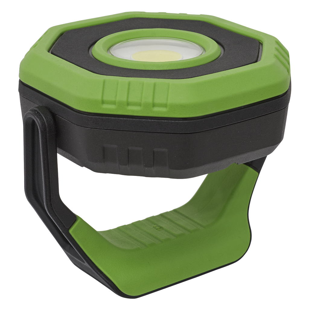 Rechargeable 360° Pocket Floodlight with Magnet 7W COB LED - Green LED700P - BostonPlates Autocare Centre