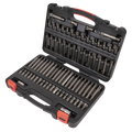 Sealey Premier Platinum Hex/Ribe/Spline Bit Set 3/8" and 1/2"Sq Drive AK21974P - BostonPlates Autocare Centre