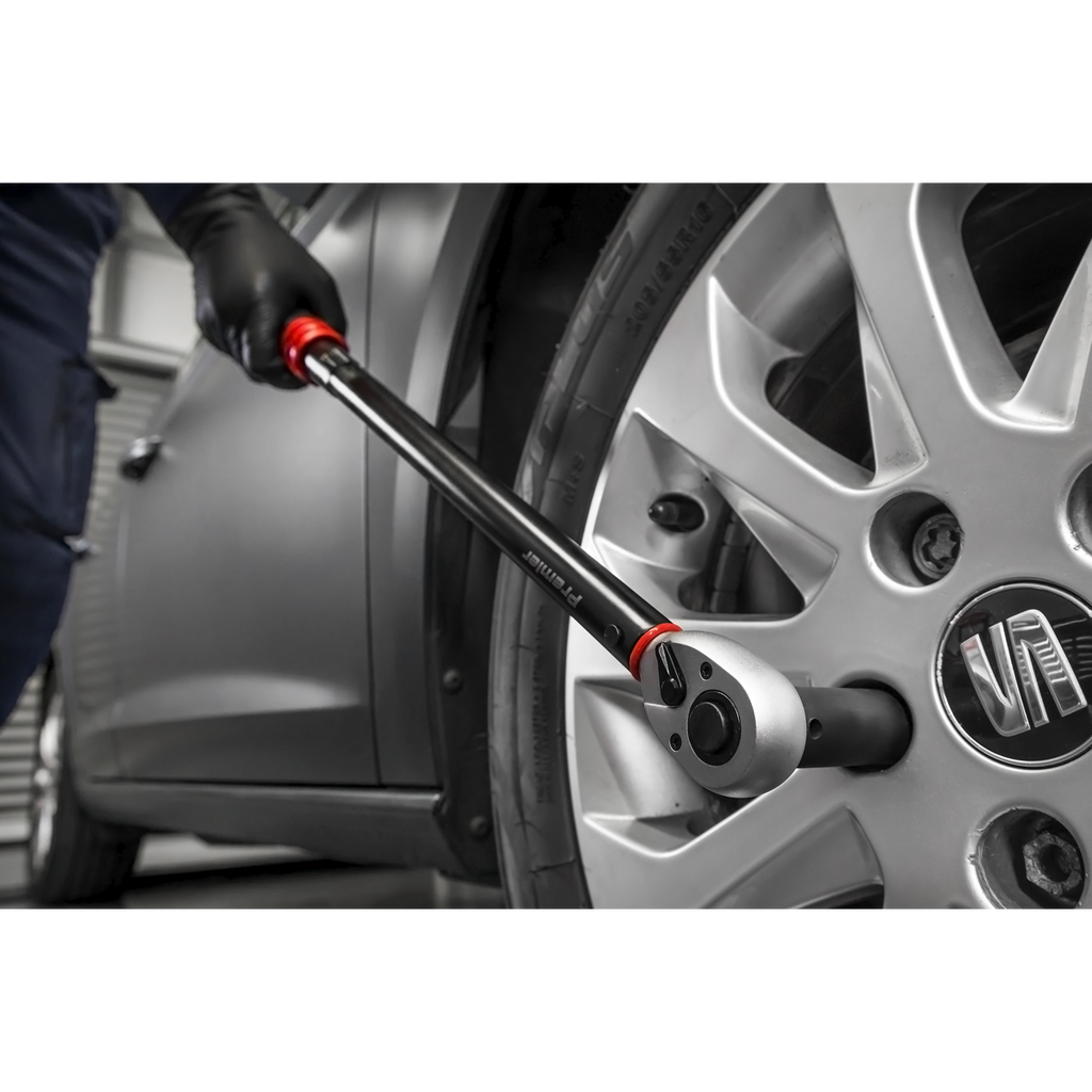 Premier Black Torque Wrench Micrometer & Torque Screwdriver Set 4pc STW909SETB - BostonPlates Autocare Centre