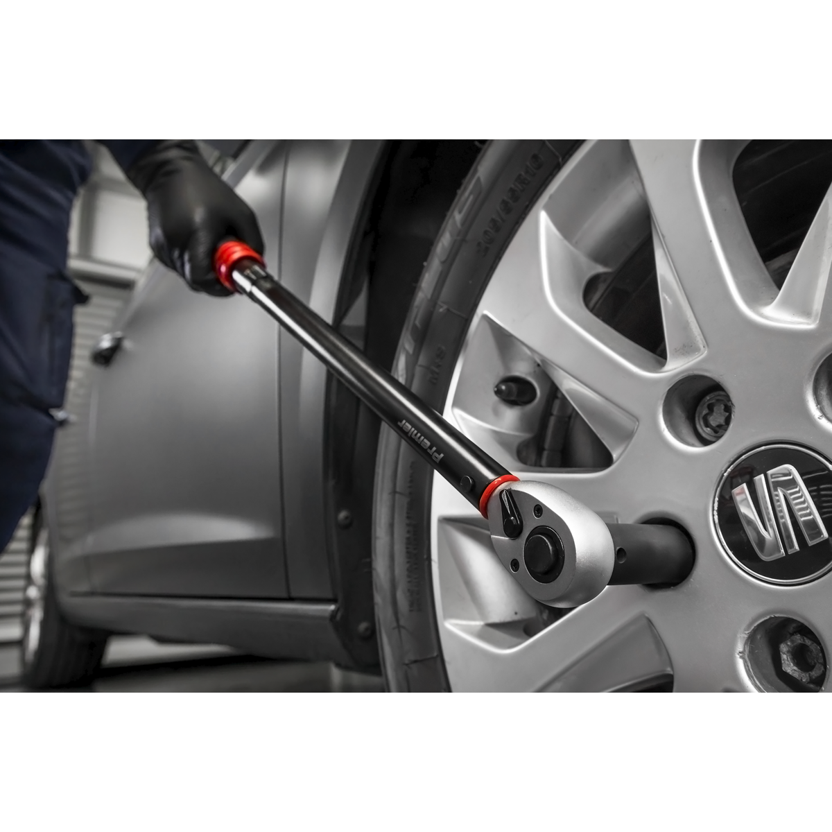 Premier Black Torque Wrench Micrometer & Torque Screwdriver Set 4pc STW909SETB - BostonPlates Autocare Centre
