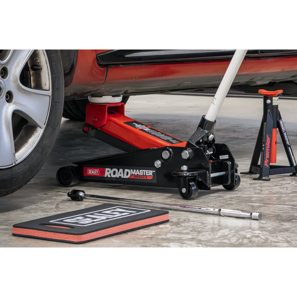 Sealey Roadmaster® Trolley Jack 3 Tonne 3290CX