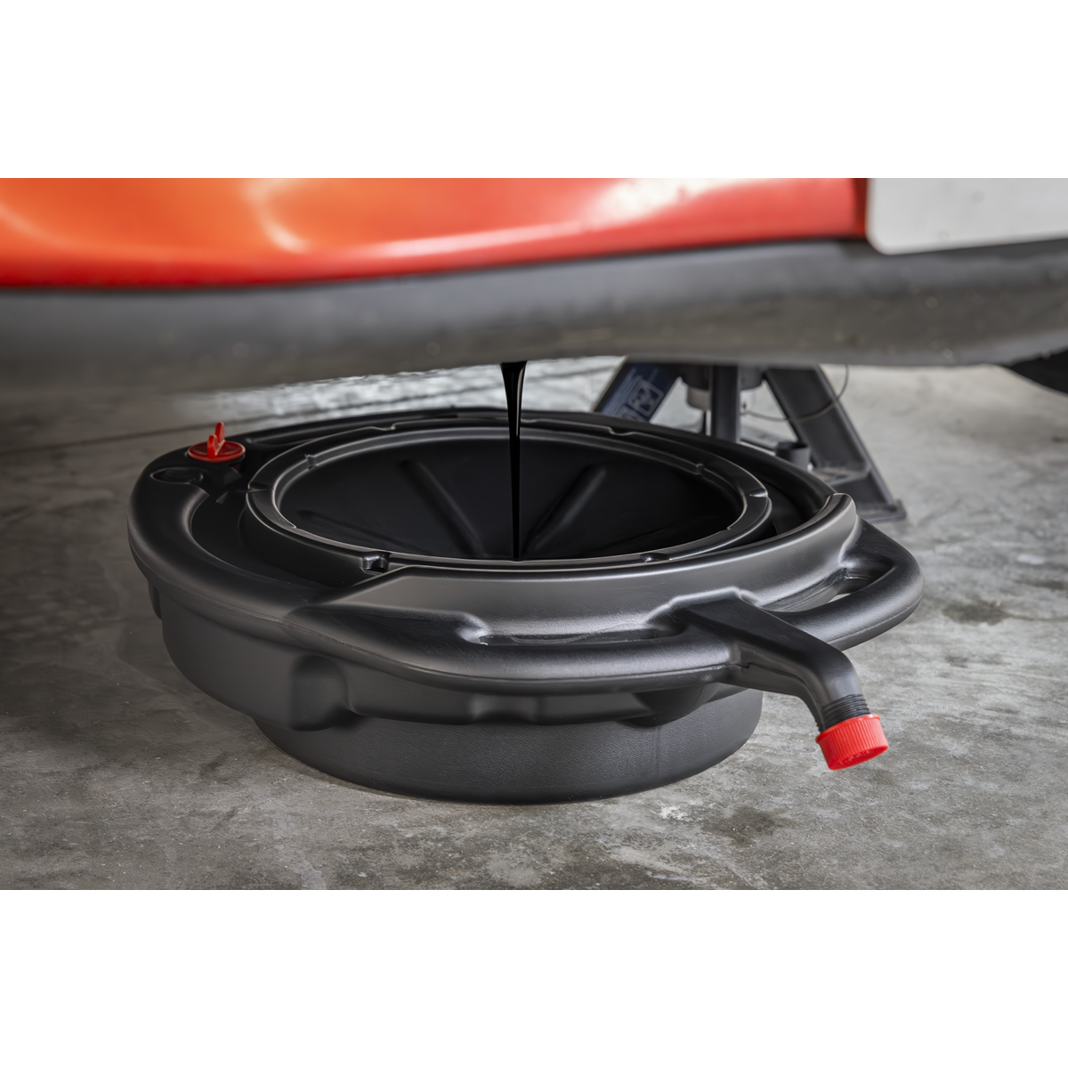 Sealey Oil/Fluid Drain Pan & Recycling Container 11L DRP39 - BostonPlates Autocare Centre