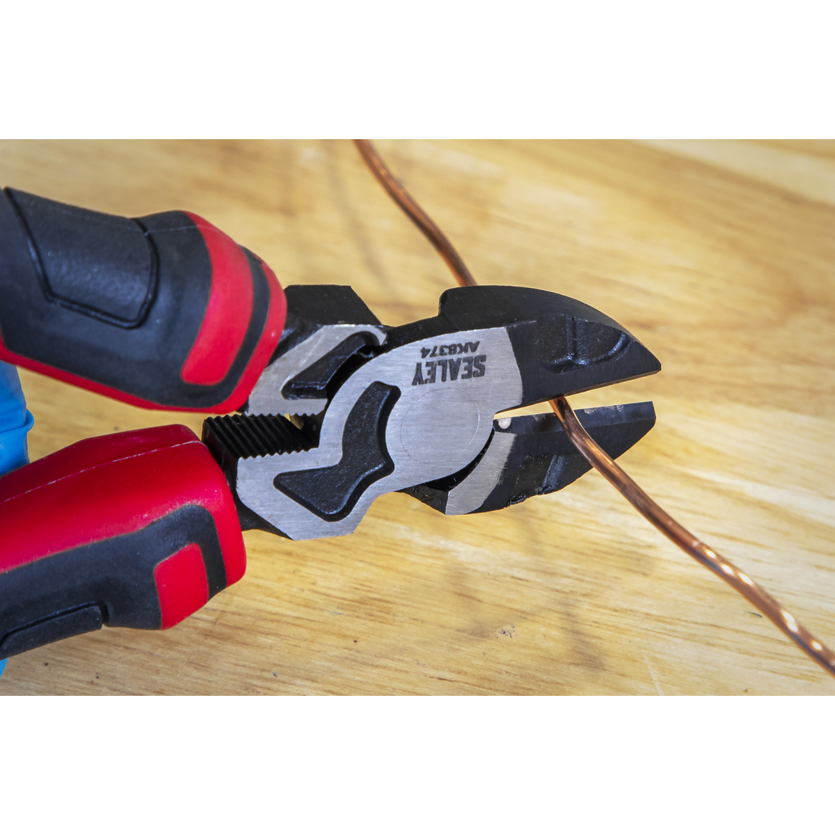 Sealey Premier High Leverage Side Cutters 160mm AK8374 - BostonPlates Autocare Centre