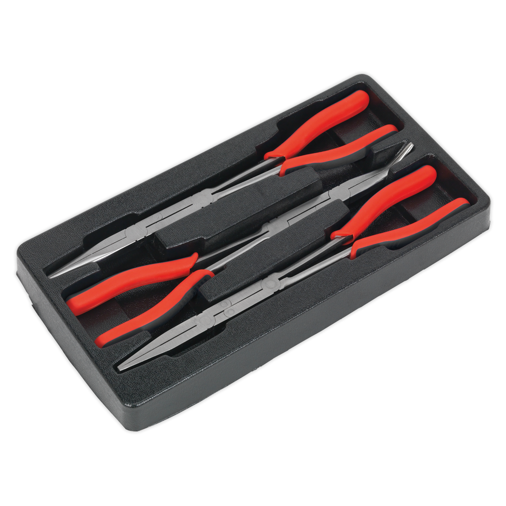 Sealey Premier Long Double Joint Pliers Set 335mm 3pc AK8580 - BostonPlates Autocare Centre