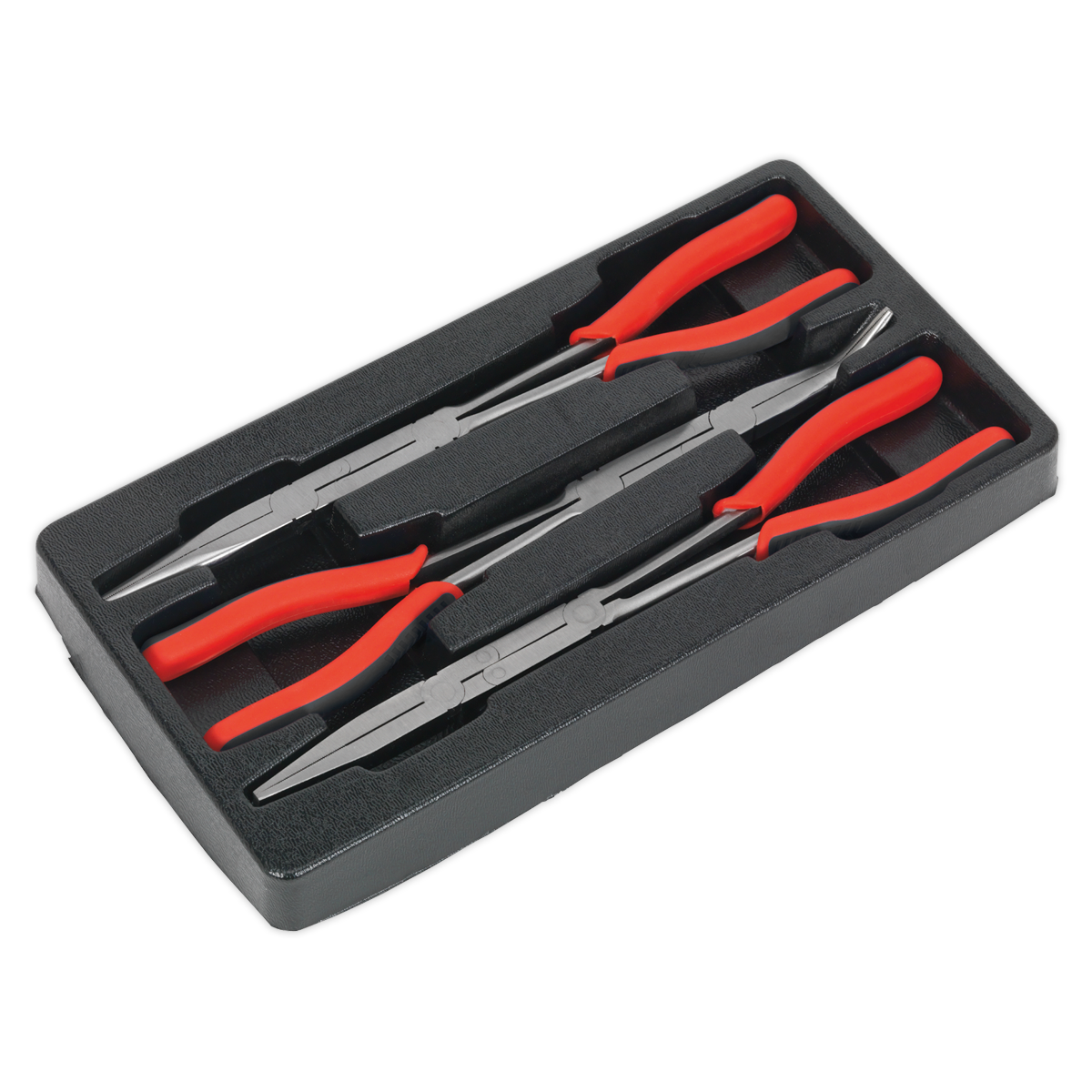 Sealey Premier Long Double Joint Pliers Set 335mm 3pc AK8580 - BostonPlates Autocare Centre